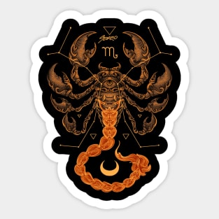 Scorpio Sticker